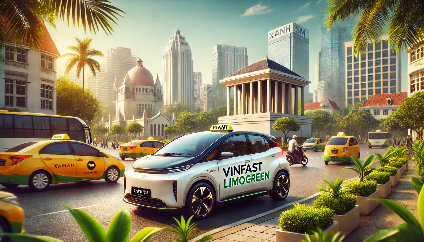 Xanh SM lance ses taxis électriques en Indonésie